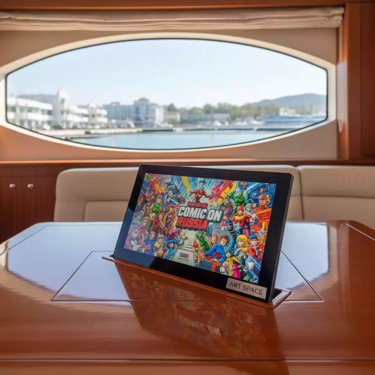 Аренда Монитор сенсорный встраиваемый TGM27RPEH на VIP-яхте (Имеретинский порт) — ART SPACE