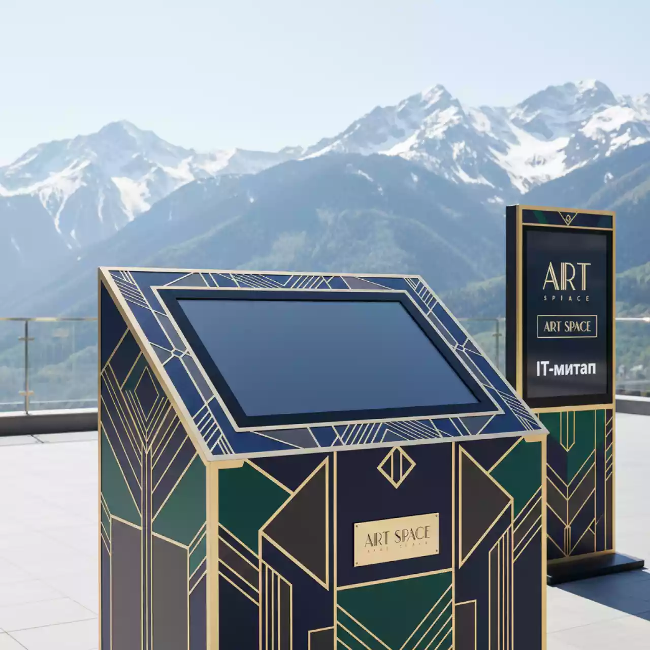 Аренда Монитор встраиваемый сенсорный Lumien LFT2701PC на площадке Rosa Peak (2320м) — ART SPACE