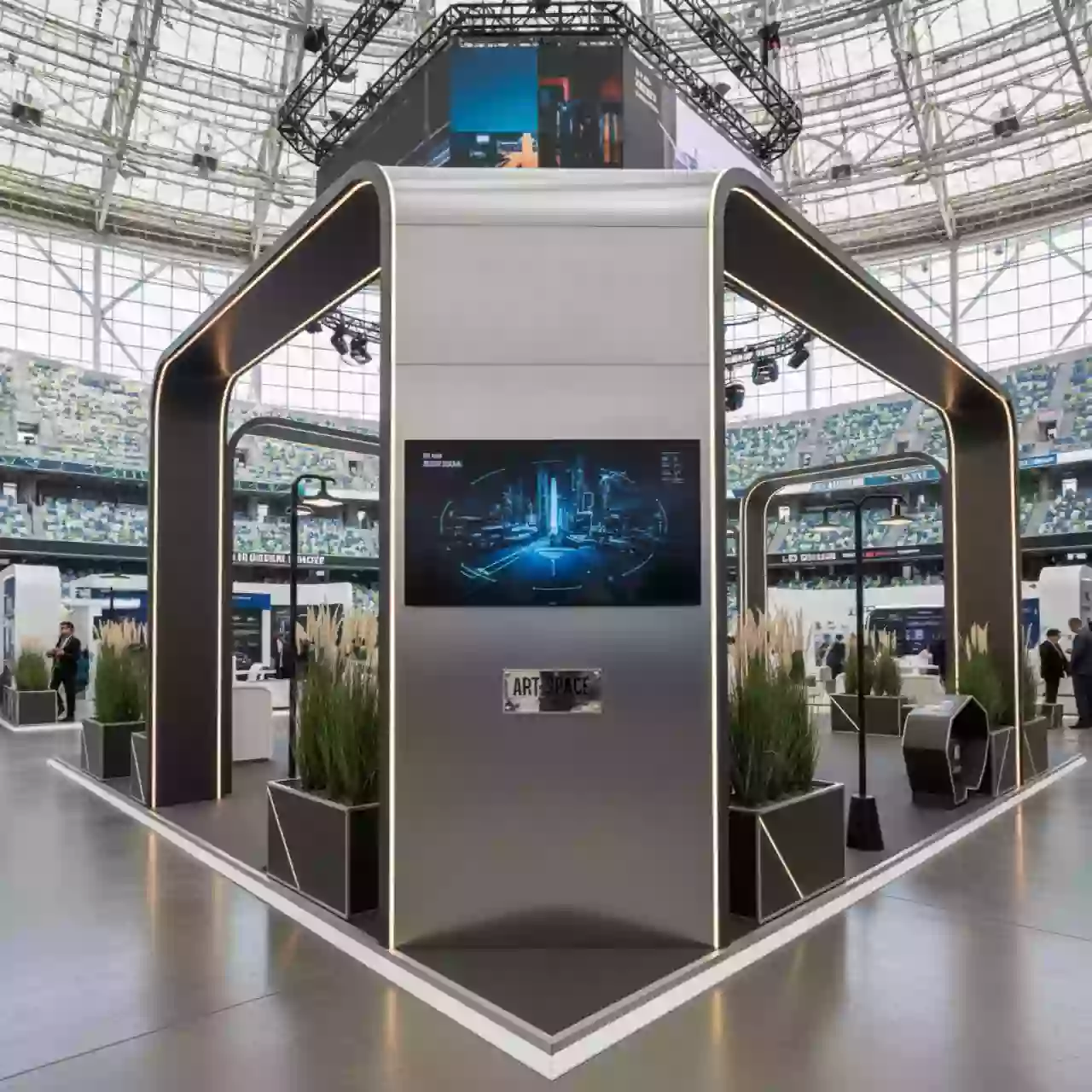 Аренда Монитор встраиваемый сенсорный Lumien LFT5501PC на арене «Фишт» — ART SPACE