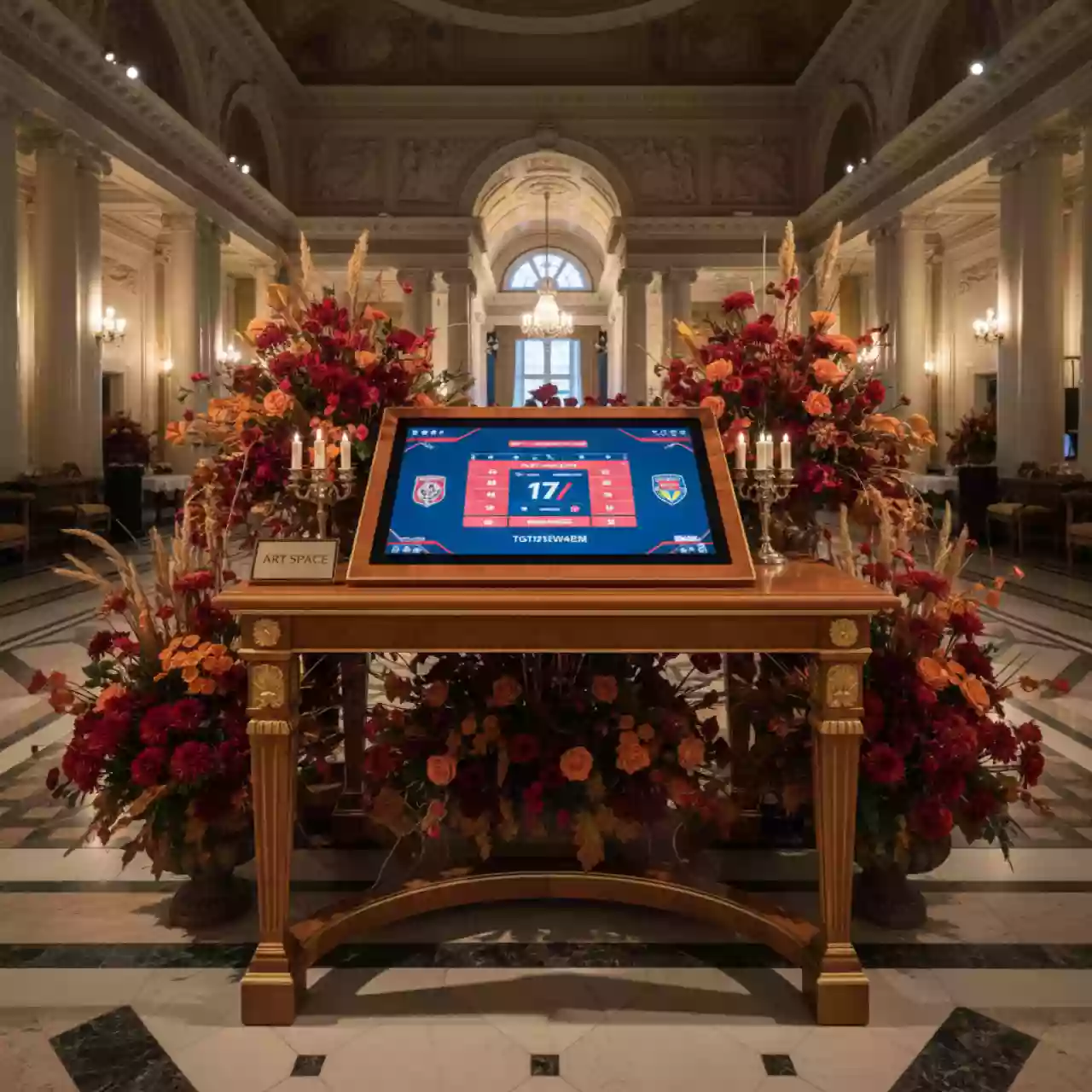 Аренда Монитор встраиваемый сенсорный TG1701W4EM в МФК «Горный» — ART SPACE