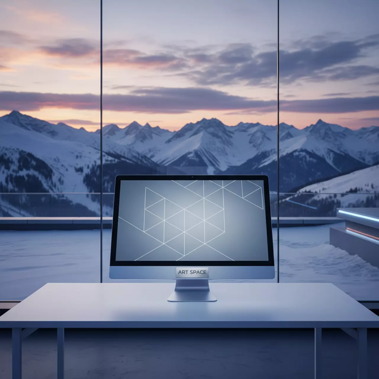 Аренда Моноблок Amur Тигр H6I12 23,8" Full HD i3 12100 8GB SSD 256GB на площадке Rosa Peak (2320м) — ART SPACE