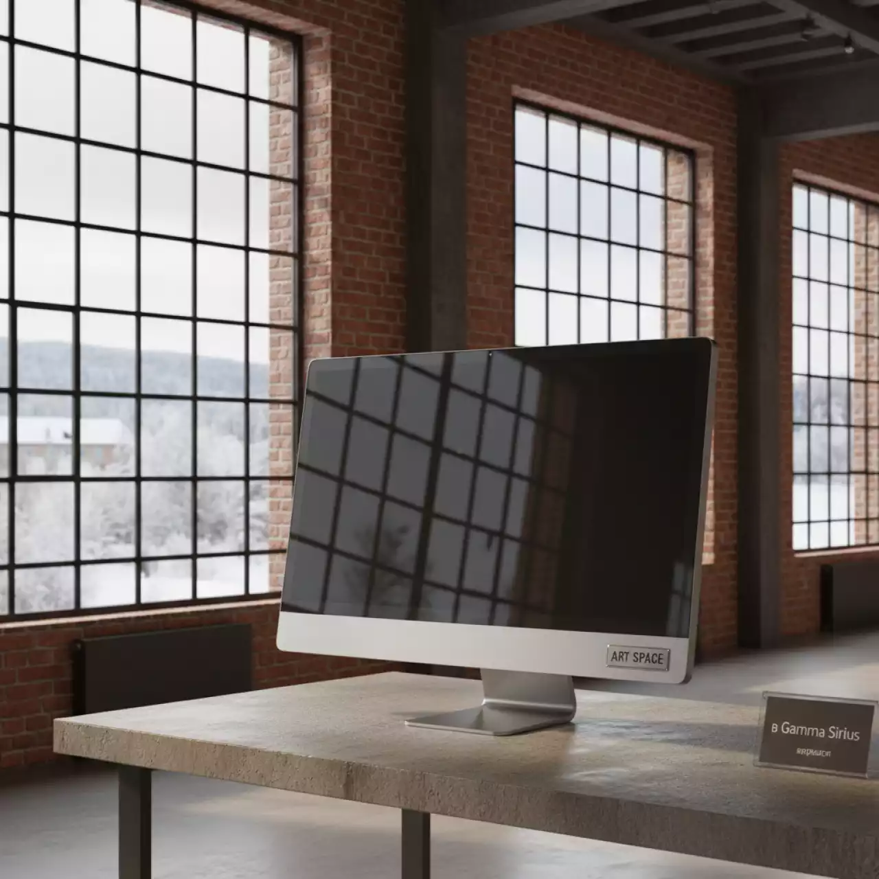 Аренда Моноблок Ancomp 238P rev 1 23,8" 1210016512 в Gamma Sirius — ART SPACE