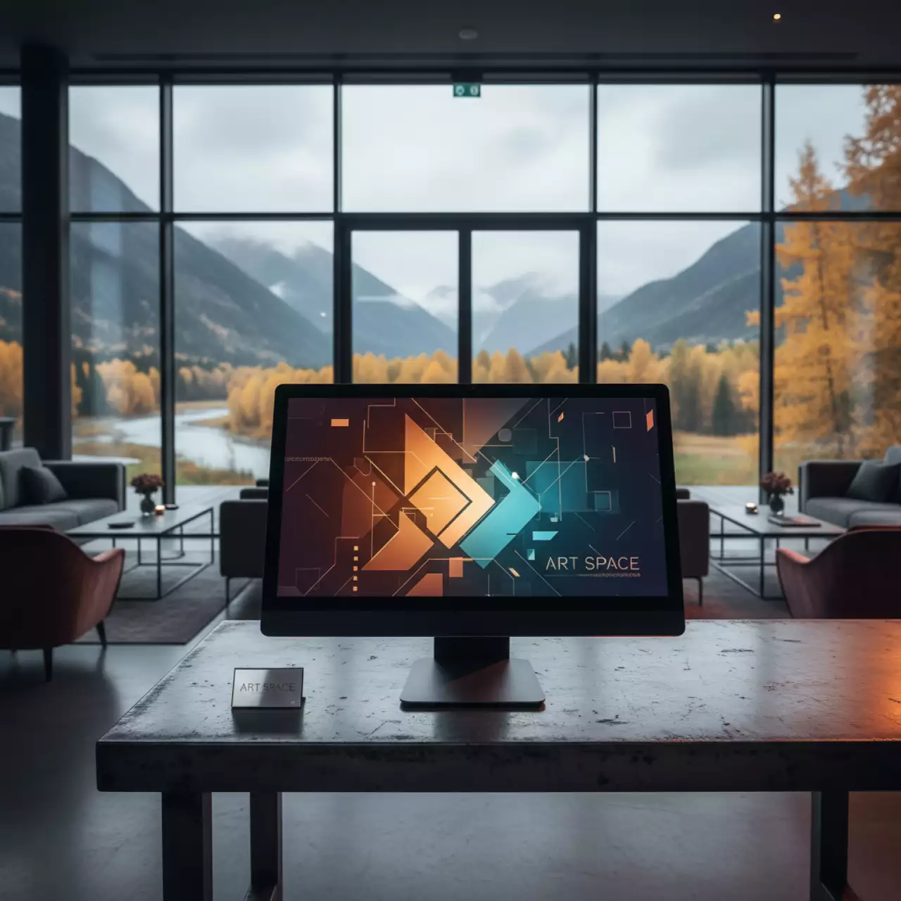 Аренда Моноблок RDW Computers 1011 Intel 23,8 в Green Flow Hotel — ART SPACE