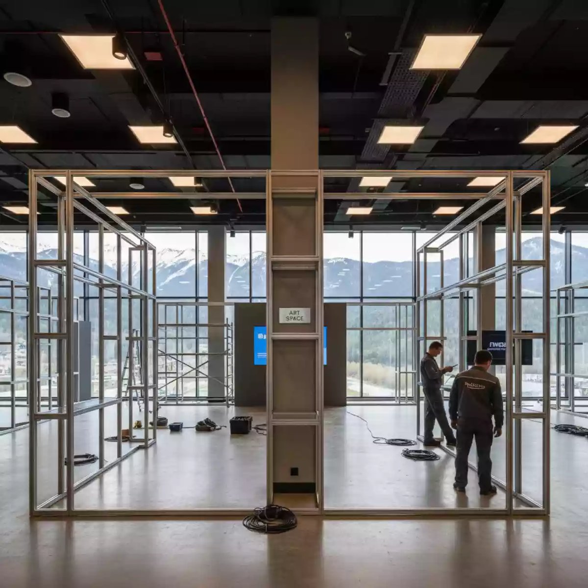 Аренда Монтаж демонтаж в Radisson Hotel Rosa Khutor — ART SPACE