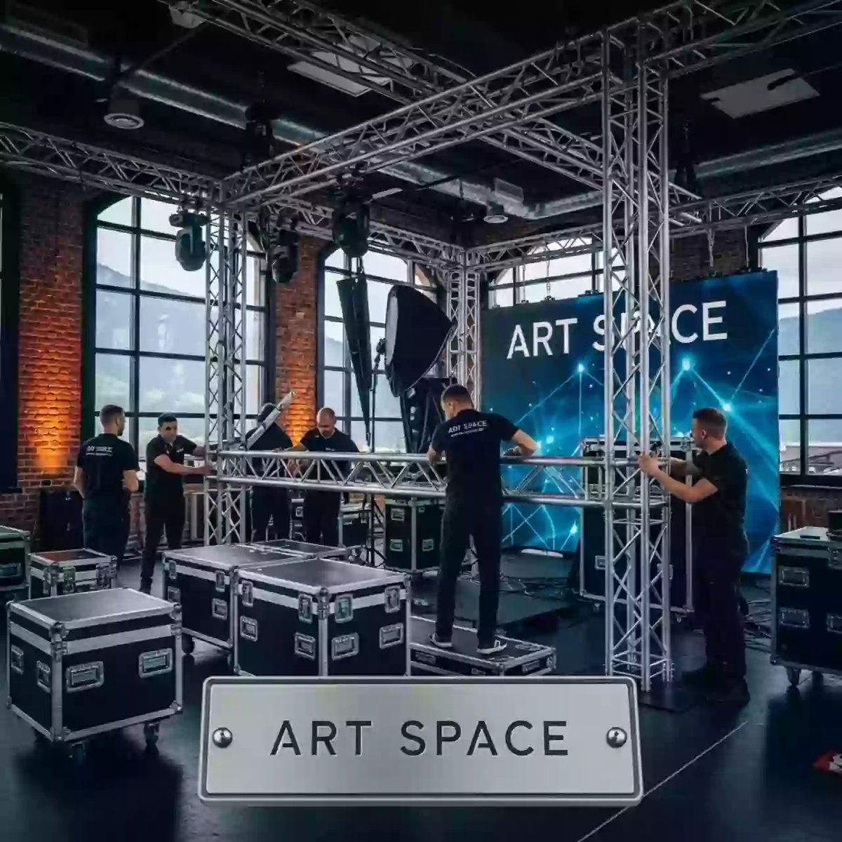 Аренда Монтаж и демонтаж оборудования в Novotel Resort — ART SPACE