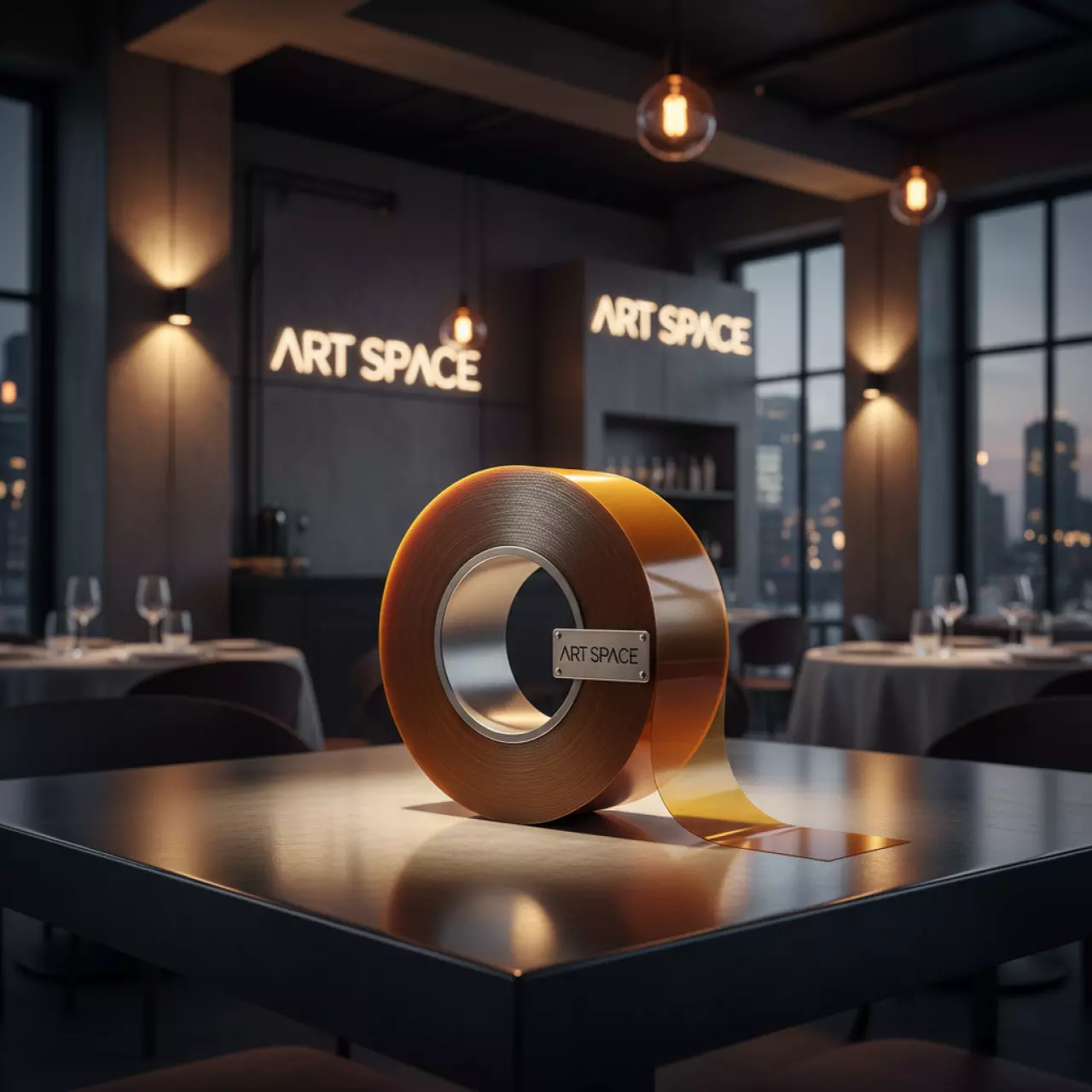 Аренда Монтажка термостойкая для шаблонов Gem Tec XP7498 24х25 м в ресторане «Sanremo» — ART SPACE