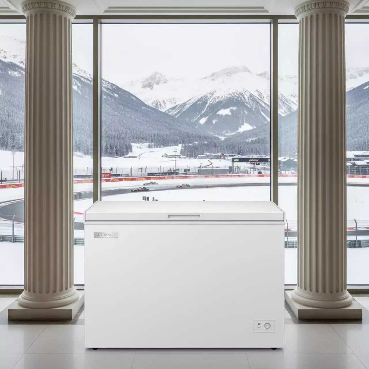 Аренда Морозильный ларь 190 л 0,041 кВт в Radisson Hotel Rosa Khutor — ART SPACE