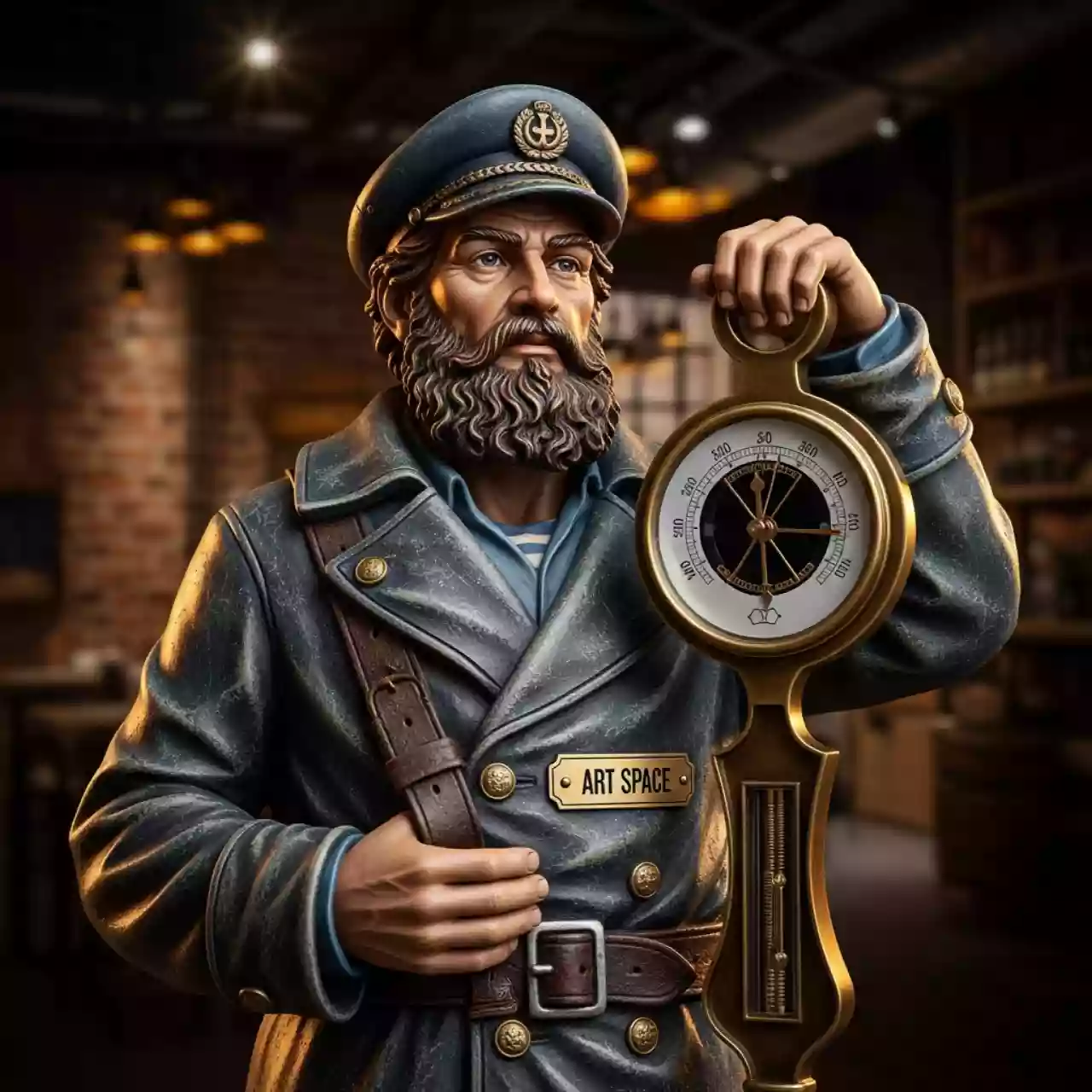Аренда Моряк с барометром в ресторане «Магеллан» — ART SPACE