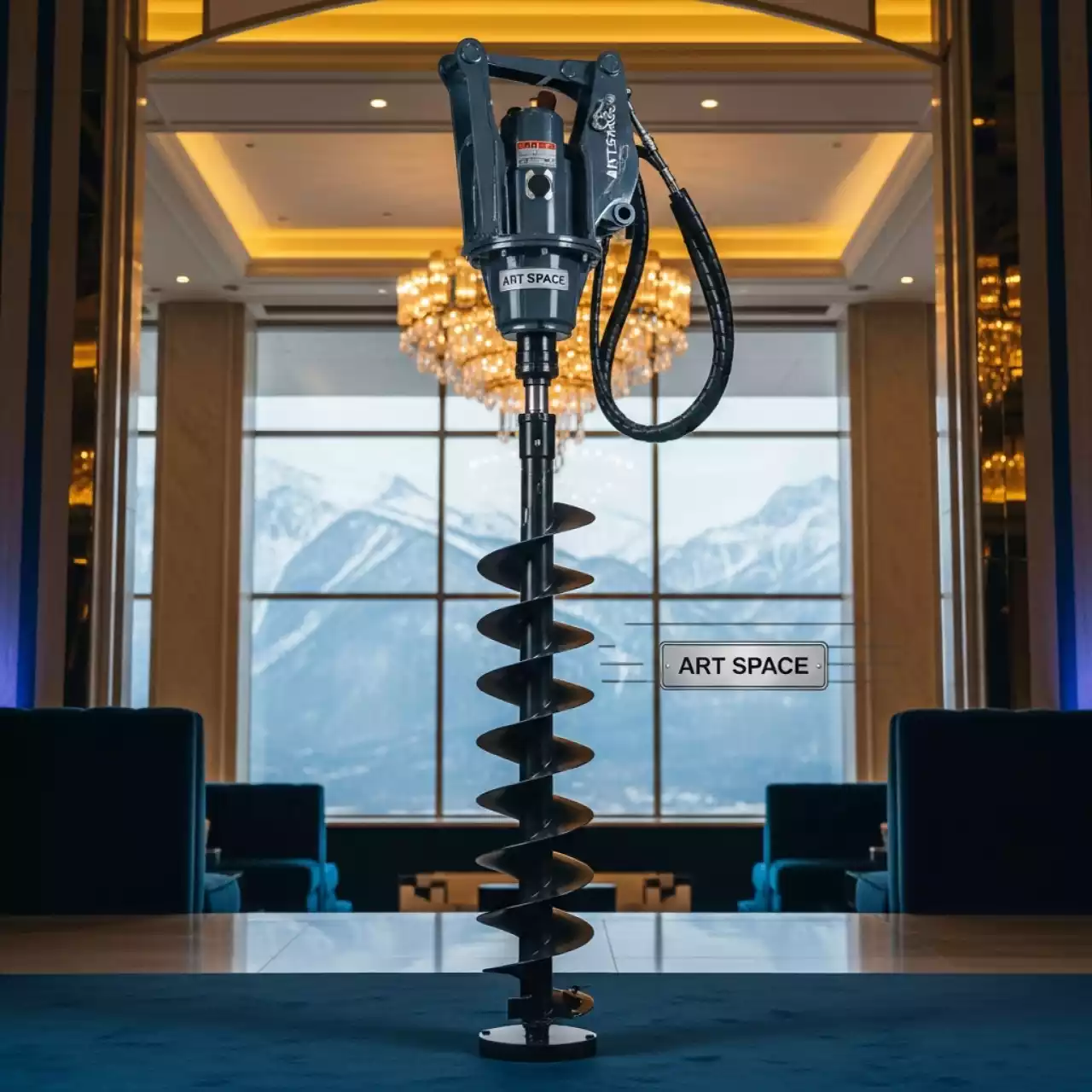 Аренда Мотобур Iron Mole C6 в казино «Сочи» — ART SPACE