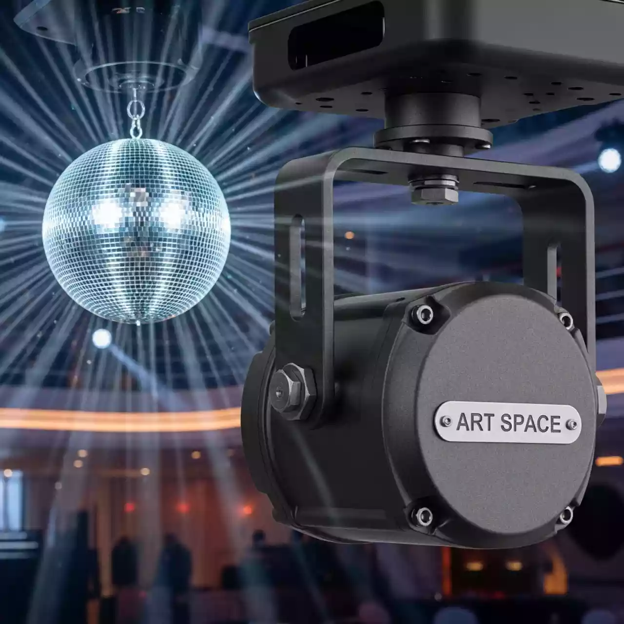 Аренда Мотор American DJ Mirrorball HD MB 40 кг на теплоходе «Дагомыс» — ART SPACE
