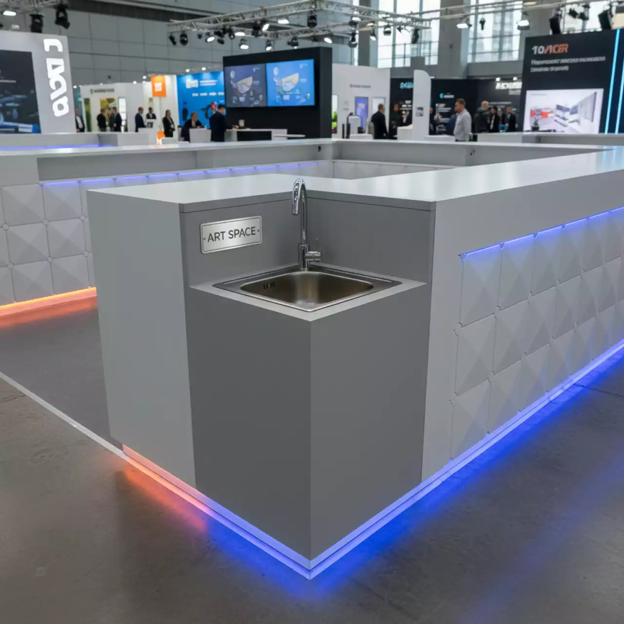 Аренда Мойка для пластиковой барной стойки Jumbo Break Sink в Imeretinskiy Hotel — ART SPACE