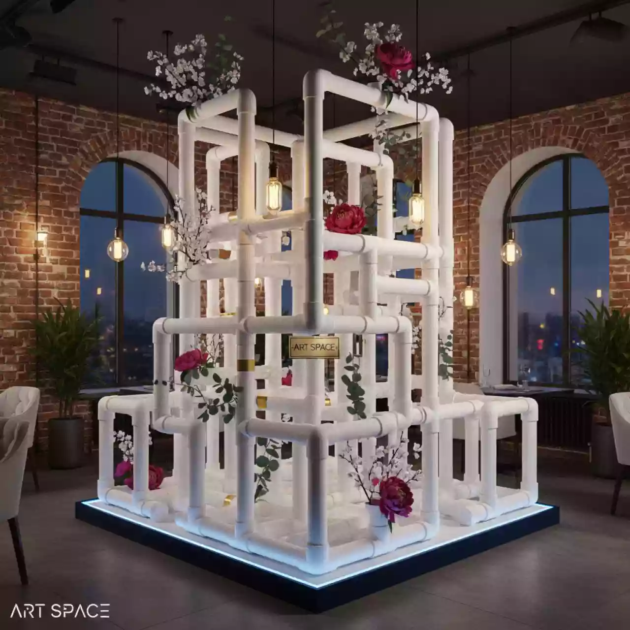 Аренда Муфта для труб ППР d 32 мм РВК в ресторане «Плакучая Ива» — ART SPACE