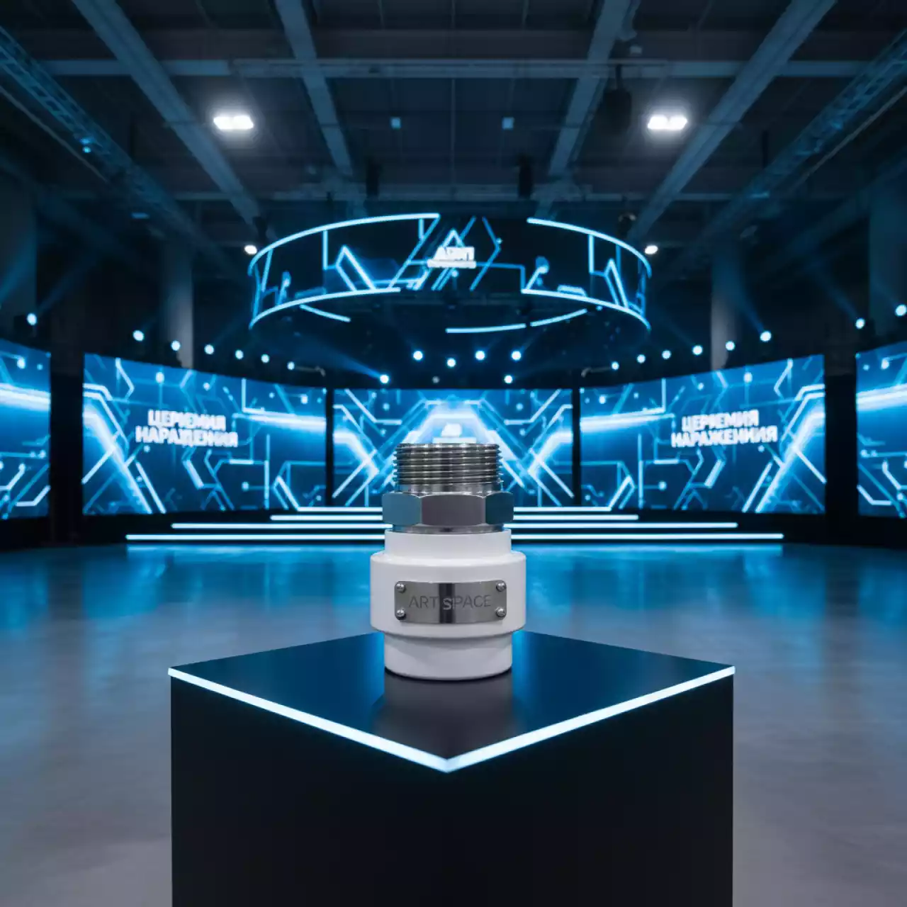 Аренда Муфта с накидной гайкой для полипропиленовых труб в Delta Sirius — ART SPACE