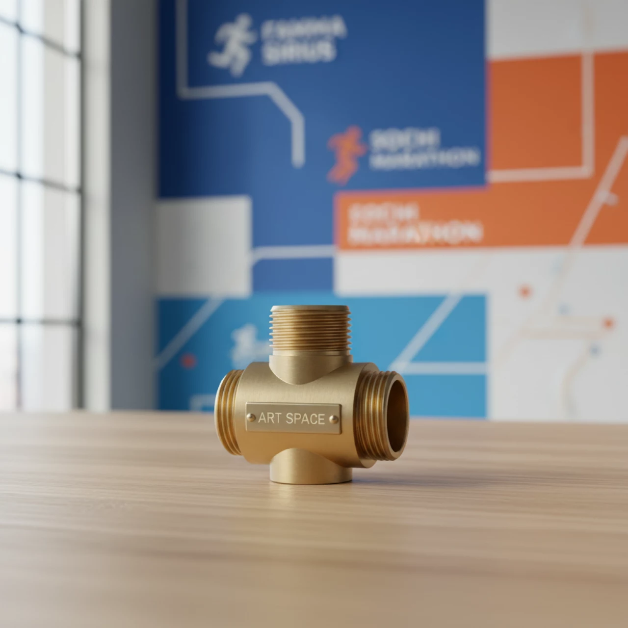 Аренда Муфта зажимная Stahlmann d 15х1 2 РН для гибкой нержавеющей трубы в Gamma Sirius — ART SPACE