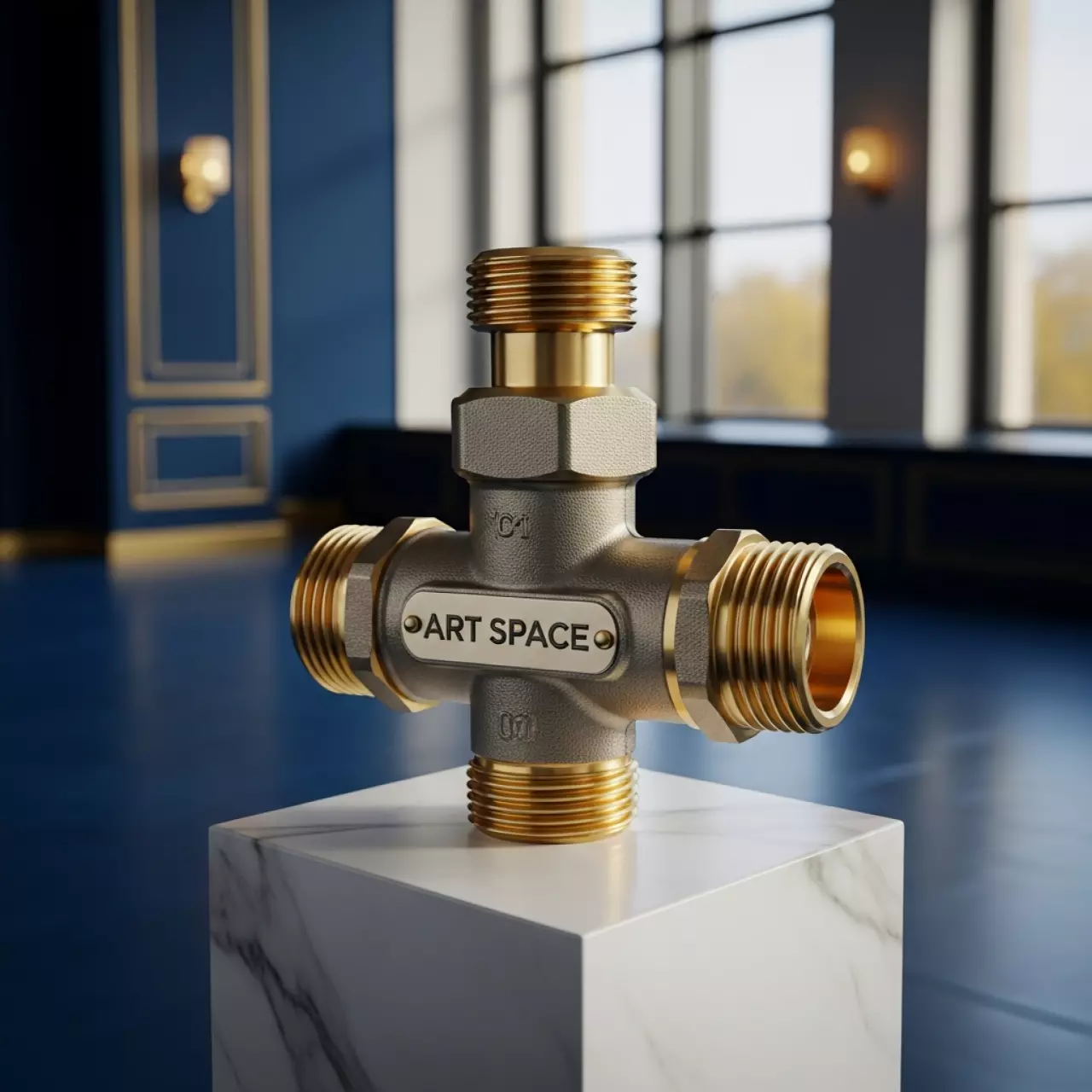 Аренда Муфта зажимная Stahlmann М d 15х1 2 РН для гибкой нержавеющей трубы газ в City Park Hotel Sochi — ART SPACE