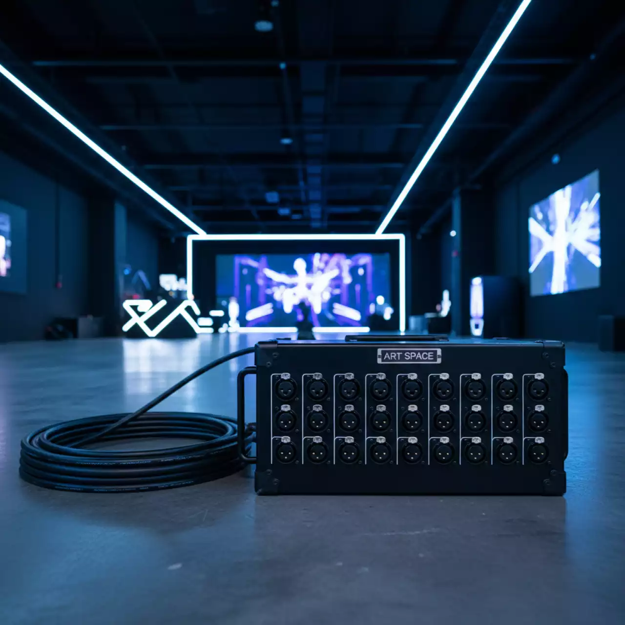 Аренда Мультикор Pro Audio Pro Stage Station CC 24 20х4 25 м в City Park Hotel Sochi — ART SPACE