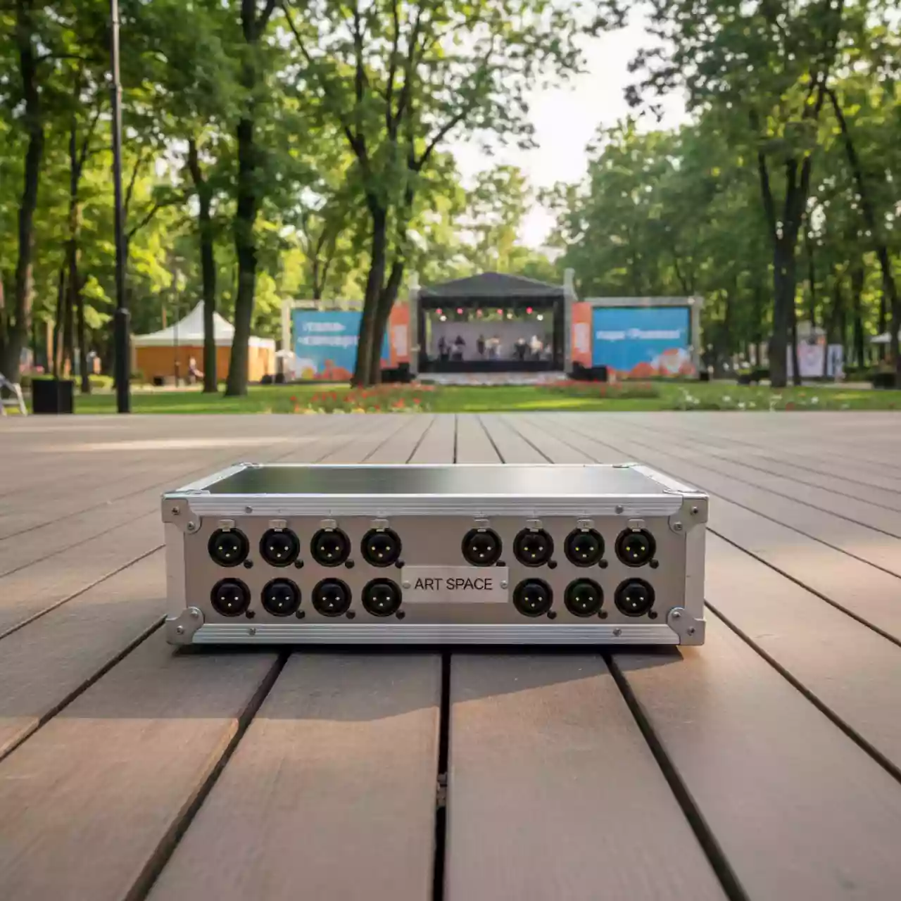 Аренда Мультикор Proel EBN 16х4 в парке «Ривьера» — ART SPACE