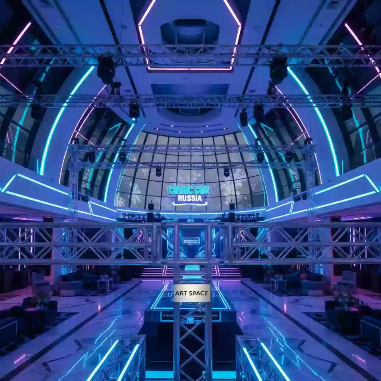 Аренда Мультикуб H 40V Layher в Radisson Collection Paradise — ART SPACE