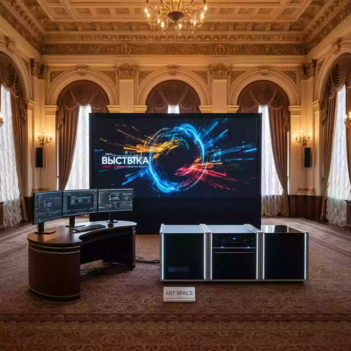 Аренда Мультимедиа в санатории «Металлург» — ART SPACE