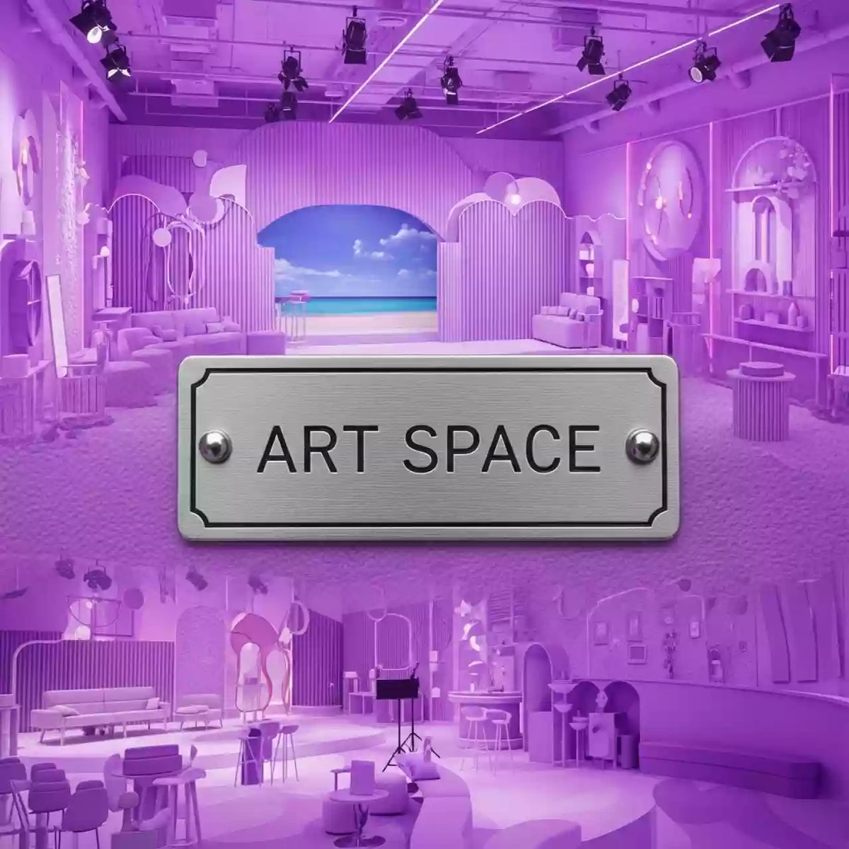 Аренда Мультстудия сиреневая Йохо версия 2.0 в пляжном комплексе VinoGrad — ART SPACE