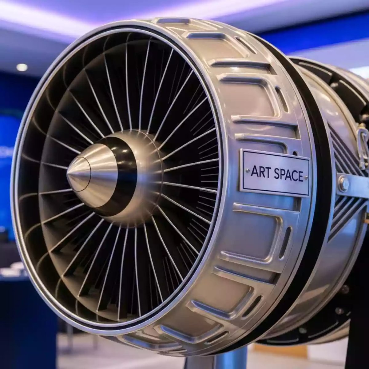 Аренда Муляж мотора самолета реквизитный ветродуй в Panorama by Mercure — ART SPACE