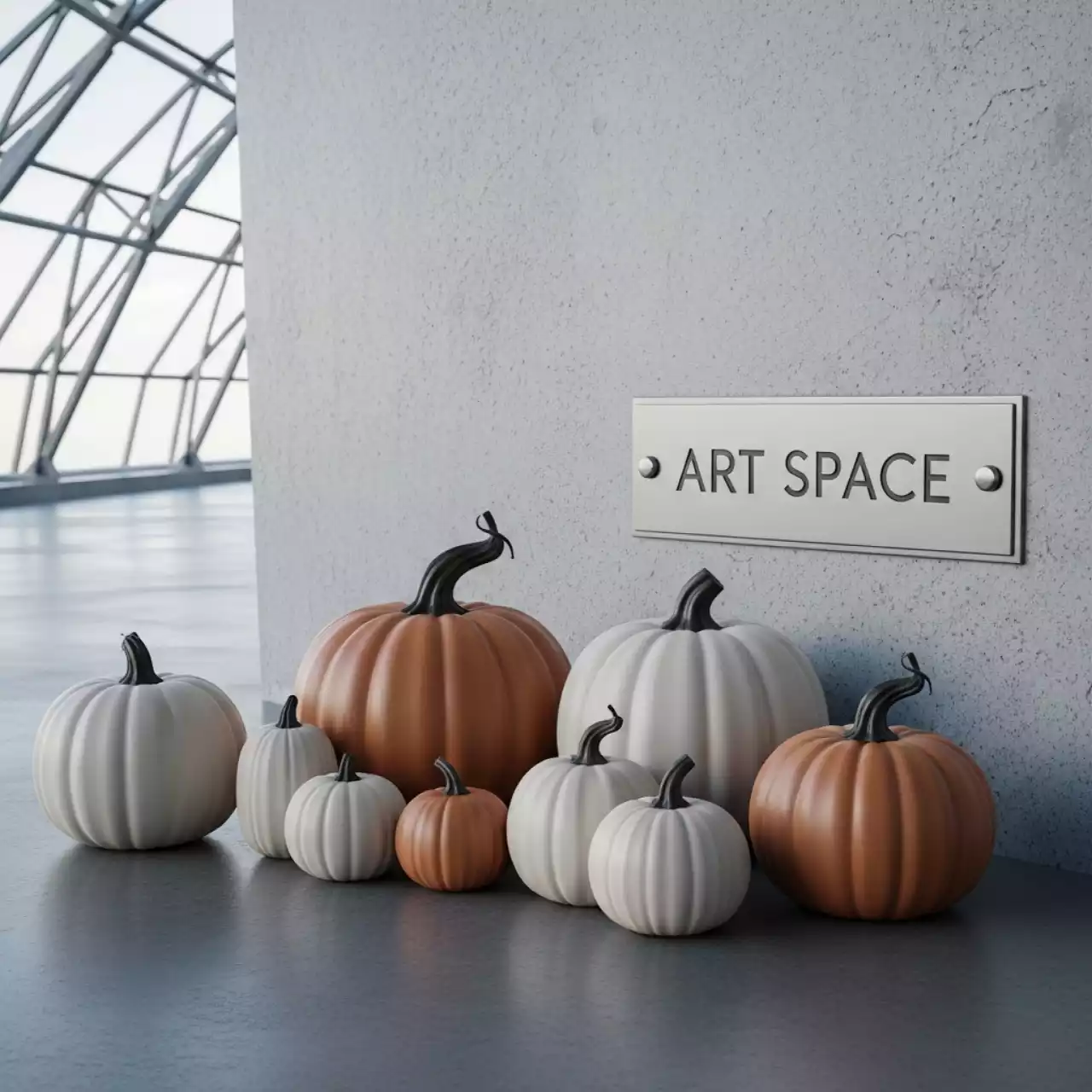 Аренда Муляж тыквы в Ледовом дворце «Айсберг» — ART SPACE