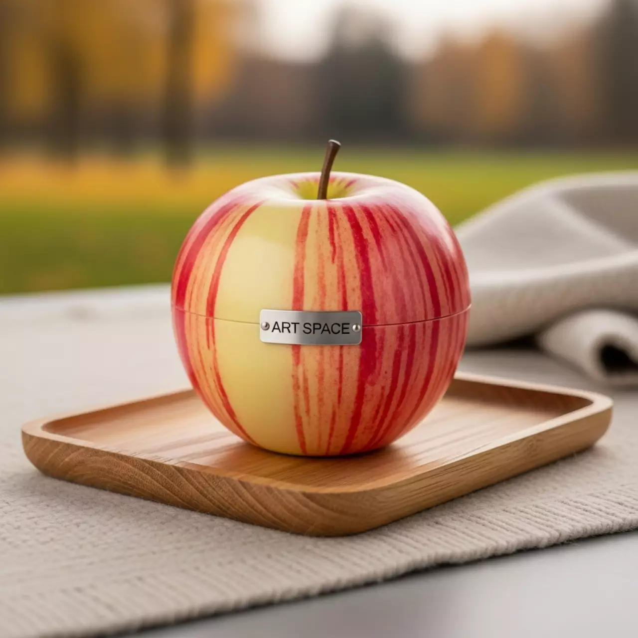 Аренда Муляж яблока Мельба в парке «Ривьера» — ART SPACE