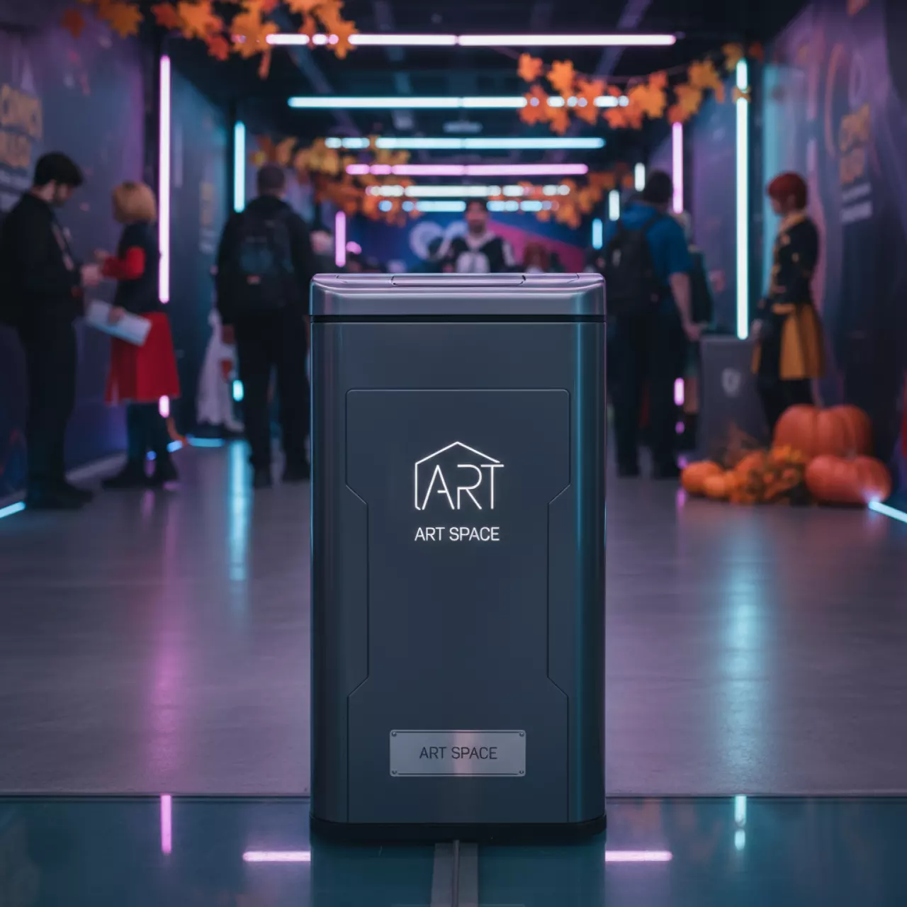 Аренда Мусорный бак с крышкой серый в Courtyard by Marriott Sochi — ART SPACE