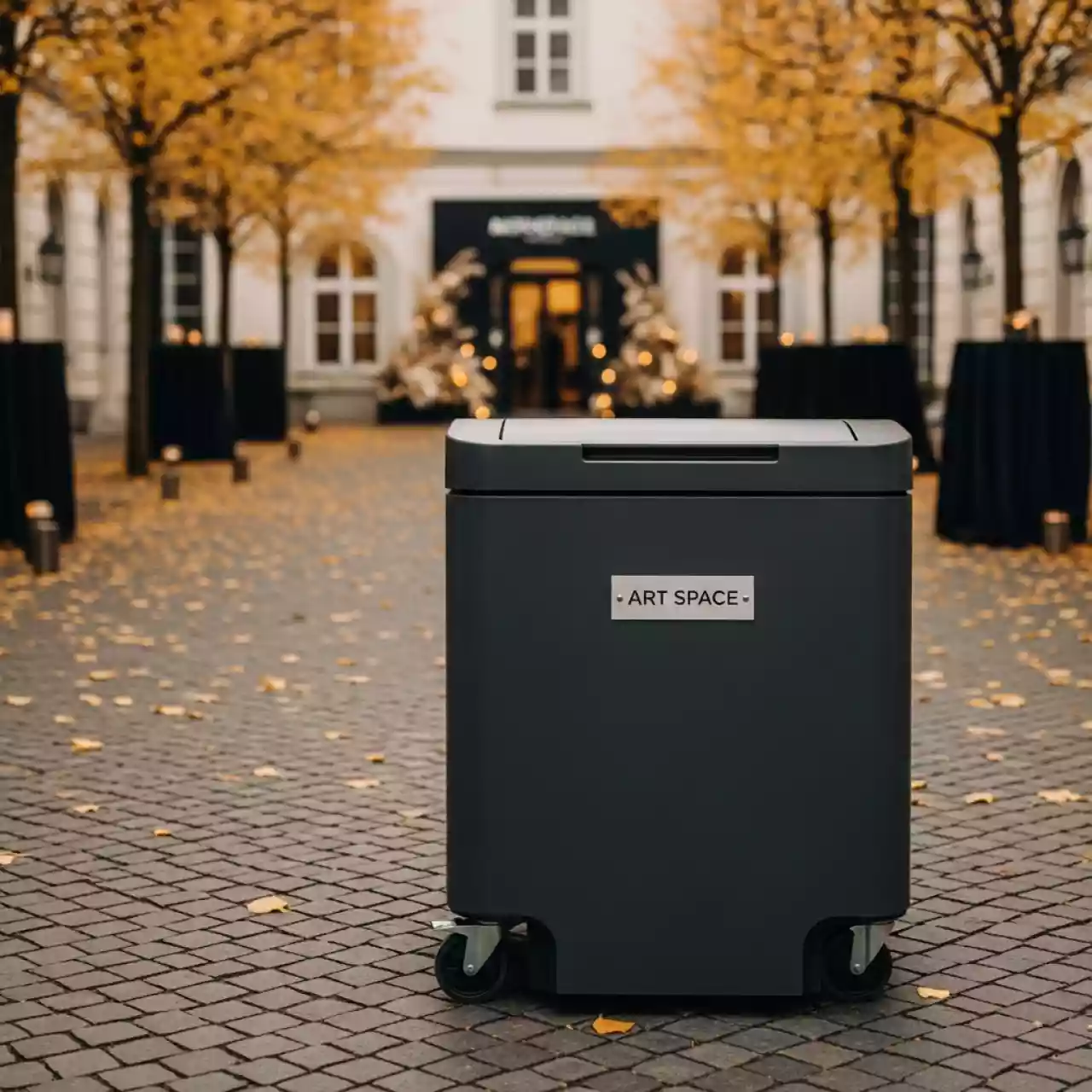 Аренда Мусорный контейнер для ТБО 120 л в Novotel Resort — ART SPACE