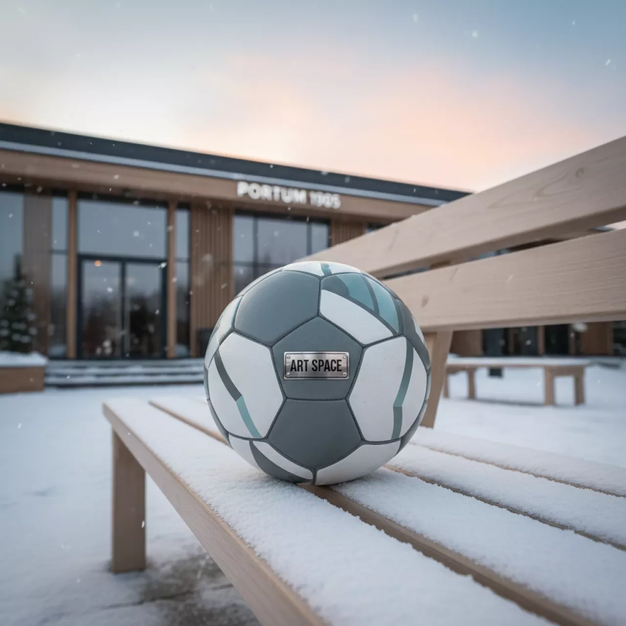 Аренда Мяч футбольный Родео в Boutique Hotel PORTUM 1905 — ART SPACE