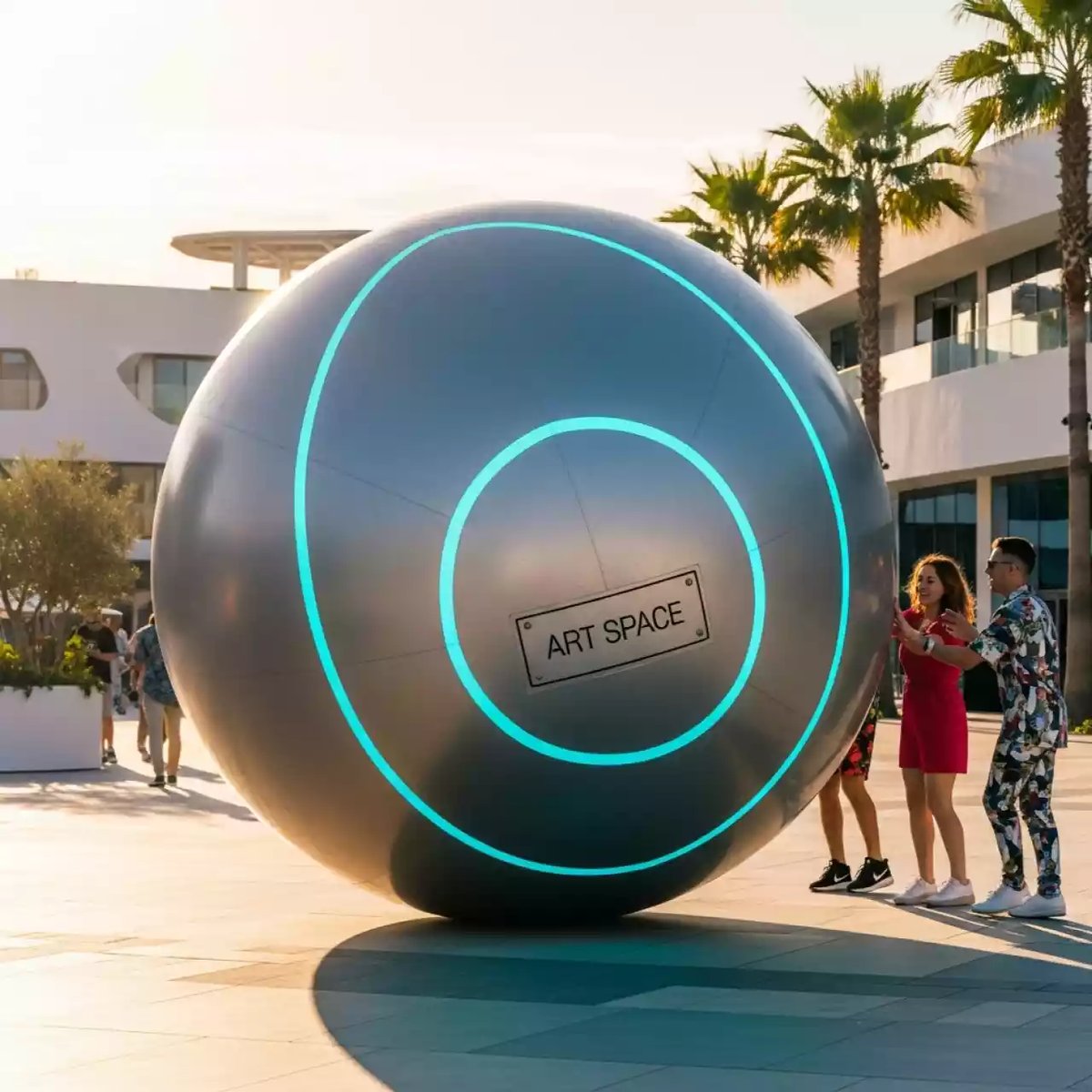 Аренда Мяч гигантский в Bridge Resort — ART SPACE