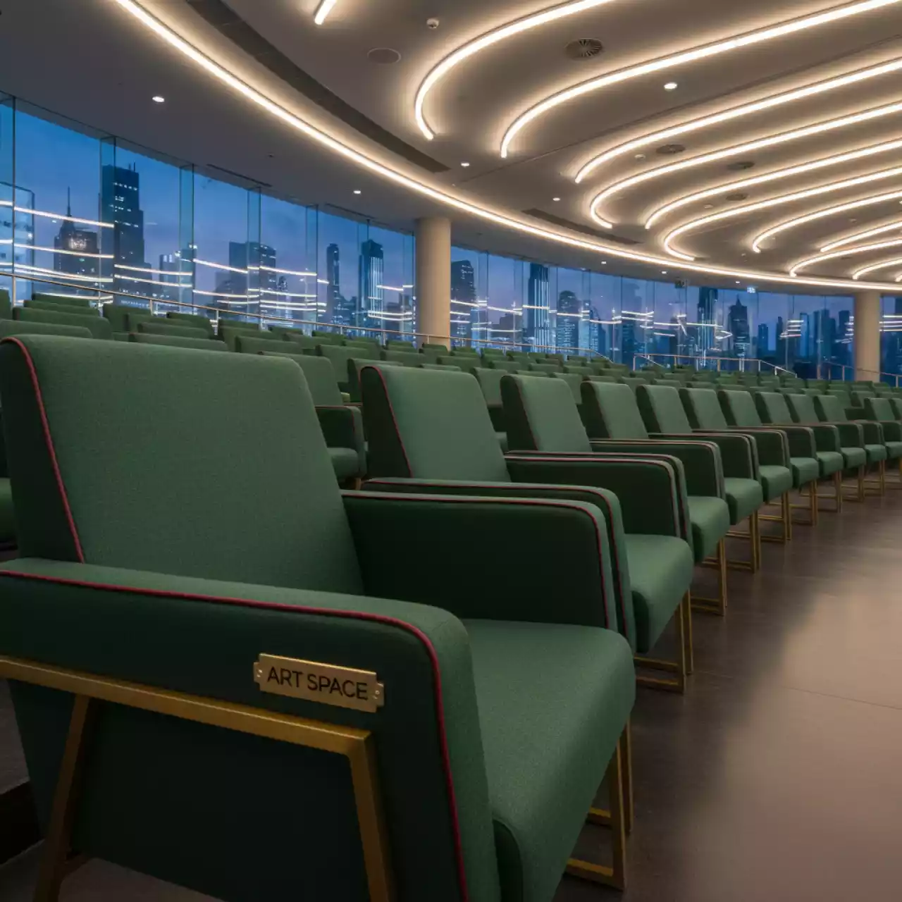 Аренда Мягкие стулья для конференции в МФК «Горный» — ART SPACE