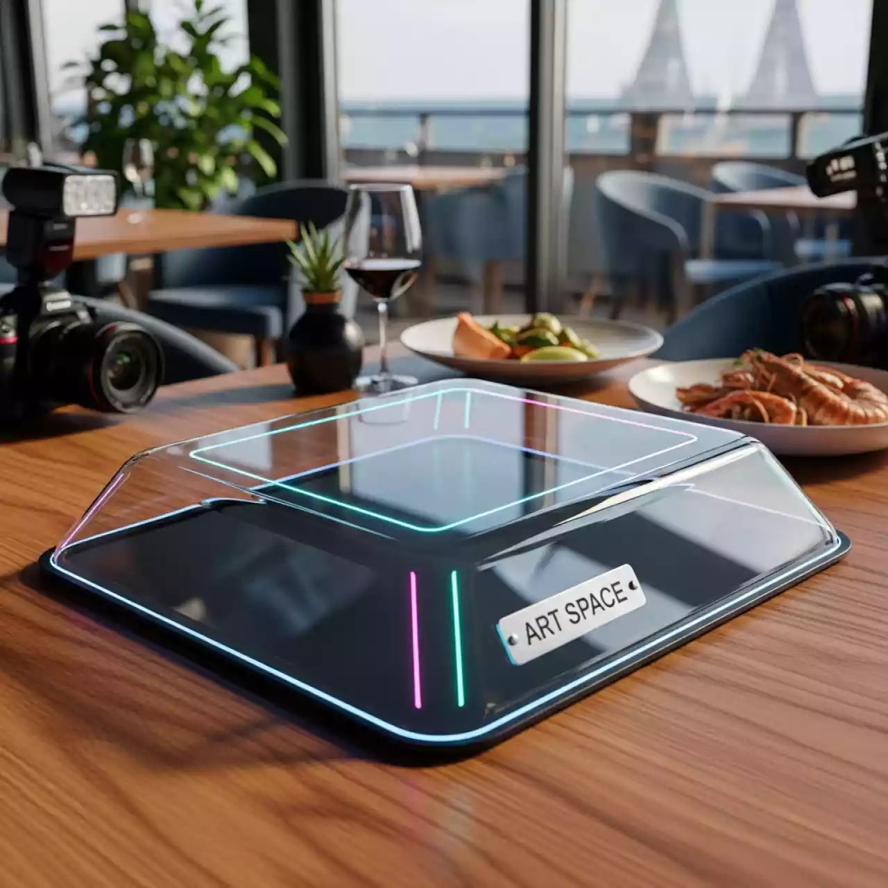 Аренда Мягкое стекло 1,2 мм 1500х800 мм в ресторане «Магадан» — ART SPACE