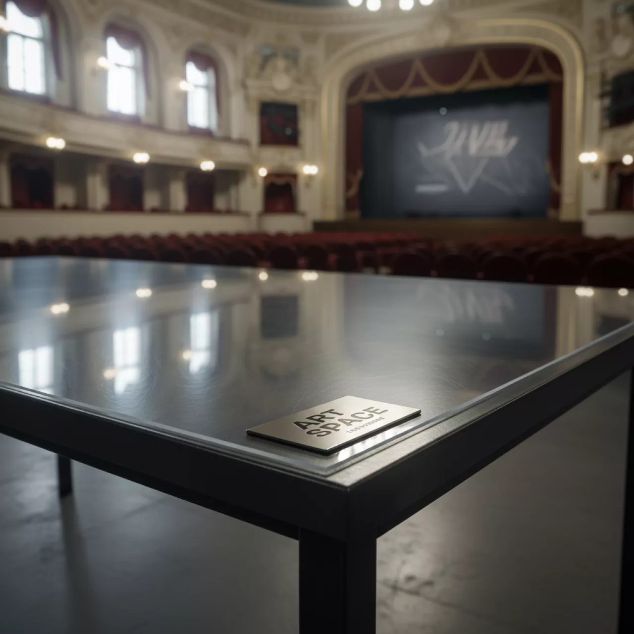 Аренда Мягкое стекло 1,8 мм 1800х800 мм в Зимнем театре — ART SPACE