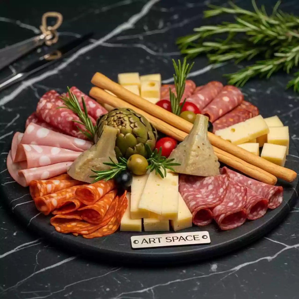 Аренда Мясное ассорти по итальянски в Rixos Krasnaya Polyana — ART SPACE