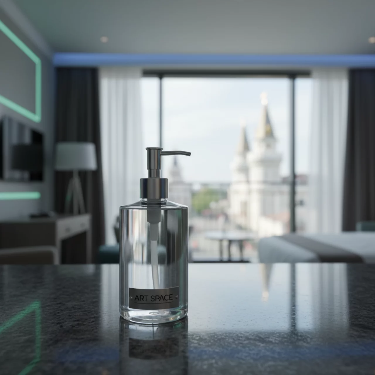 Аренда Мыло жидкое для рук Travel пластик 500 мл в отеле «Богатырь» — ART SPACE
