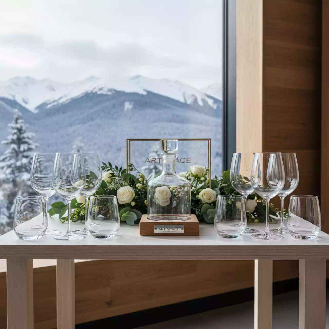 Аренда Набор бокалов Грасье в Rixos Krasnaya Polyana — ART SPACE