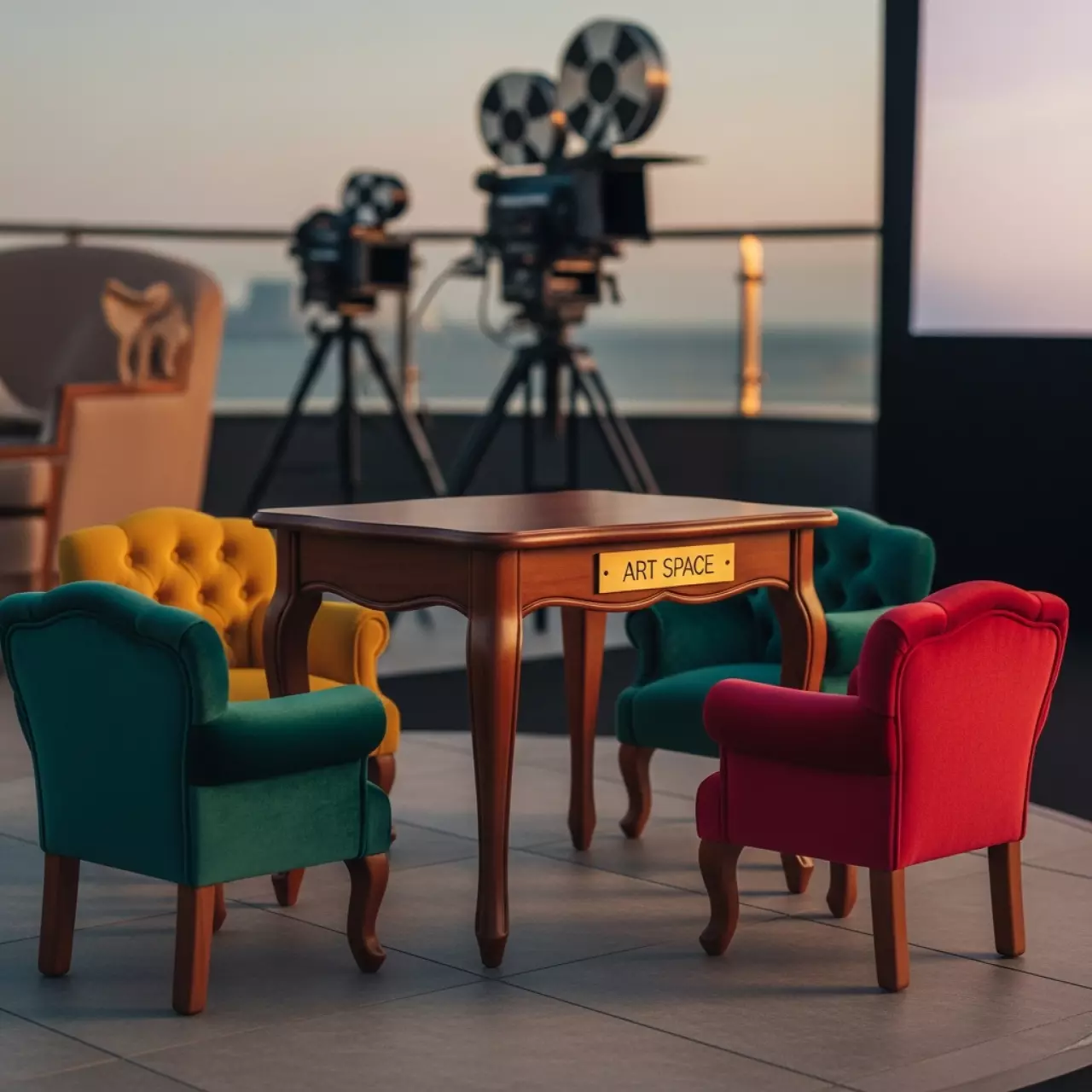 Аренда Набор детской мебели в ресторане «Brunello» — ART SPACE