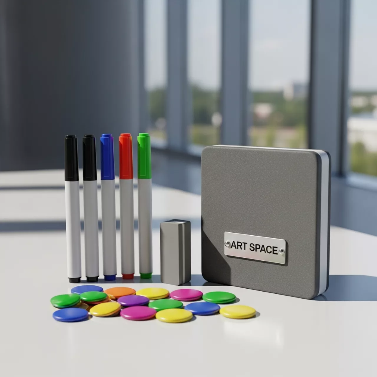 Аренда Набор для магнитной доски 2х3 AS116 в МФК «Горный» — ART SPACE