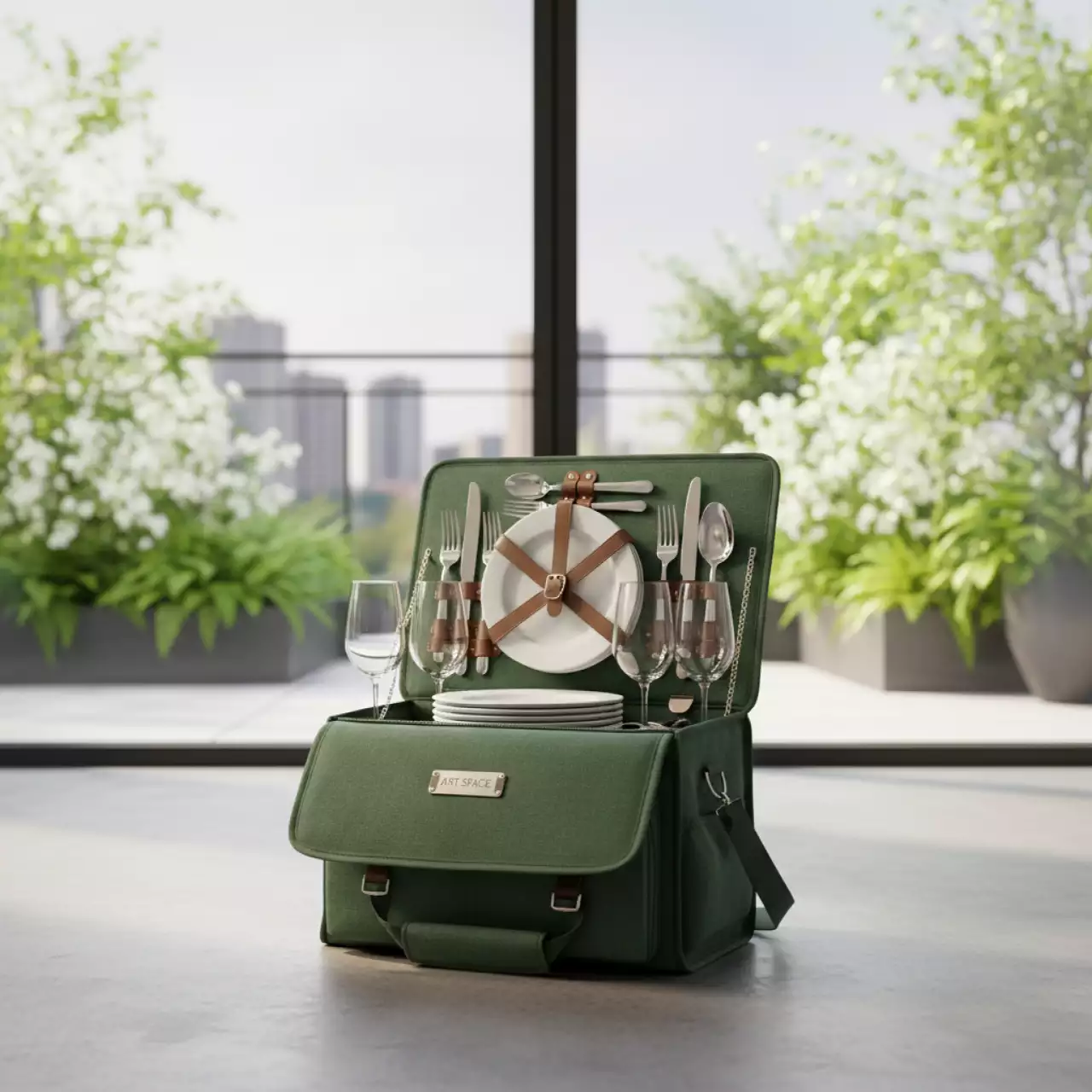 Аренда Набор для пикника Green Glade T3134 зеленый в Sport Inn Hotel & Wellness — ART SPACE