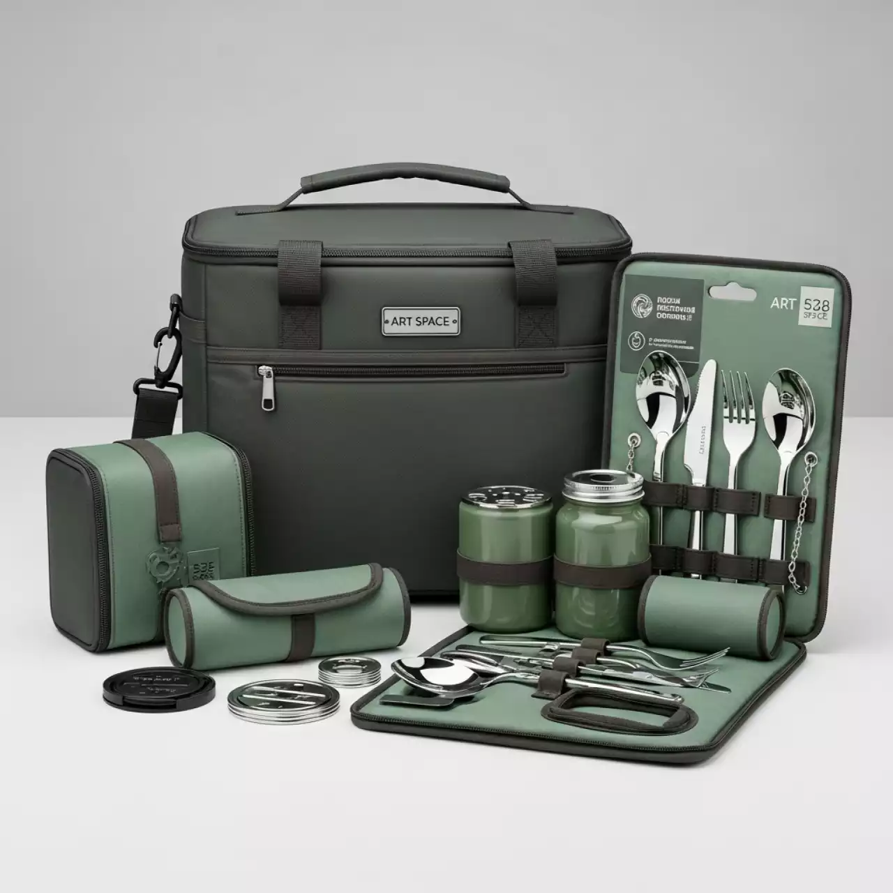 Аренда Набор для пикника Green Glade T3338 15 л 30 предметов в ресторане «Баран-Рапан» — ART SPACE