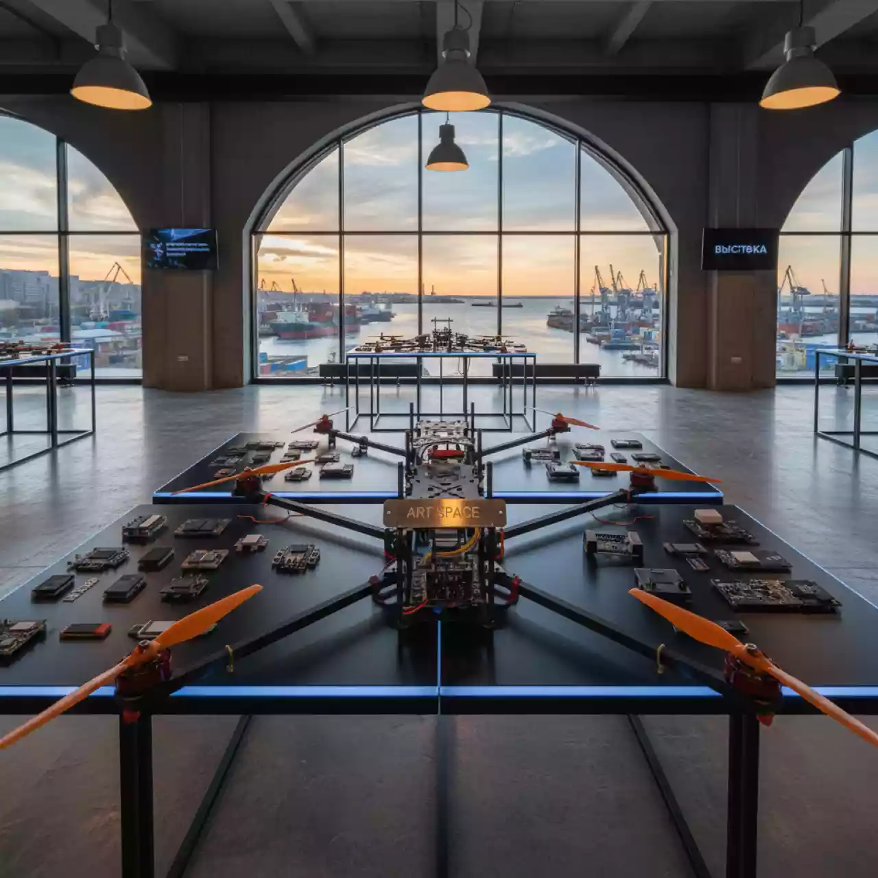 Аренда Набор для программируемого конструктора БПЛА «Пиксель Вжик» в зале «Чайка» (Морпорт) — ART SPACE