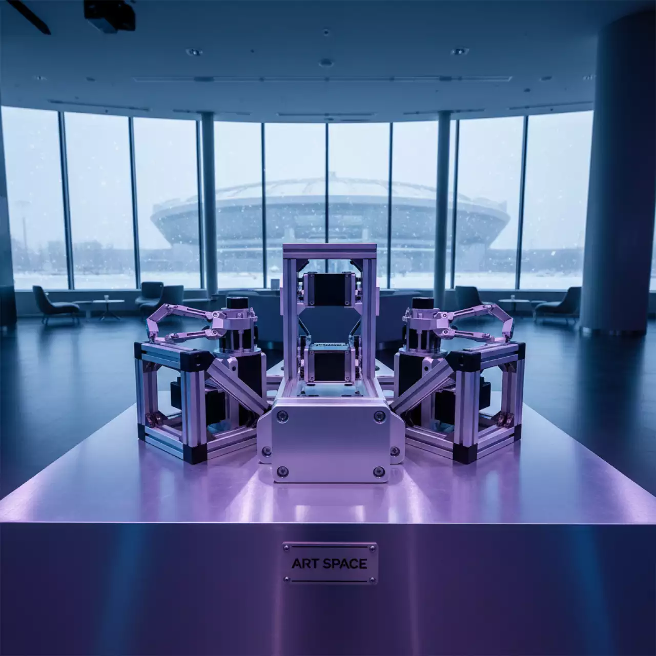 Аренда Набор для сборки робототехнических схватов Эвольвектор ЭВН20 51 в ледовом дворце «Большой» — ART SPACE