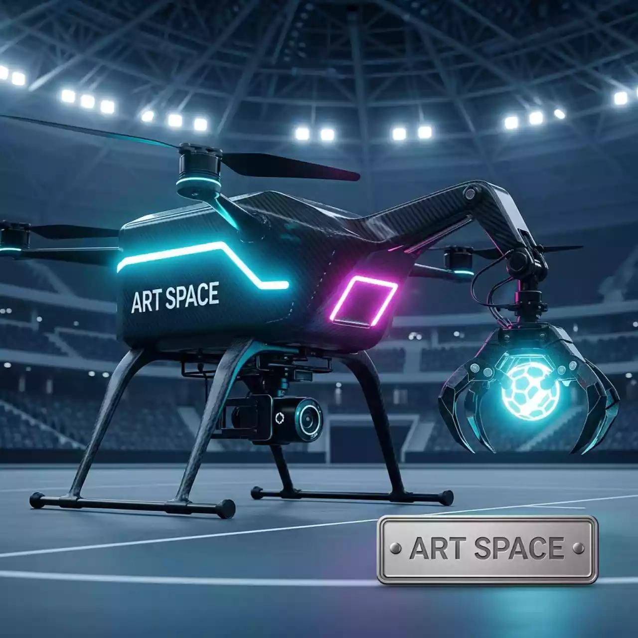 Аренда Набор для сбрасывания груза для квадрокоптера Дракон в МФК «Горный» — ART SPACE