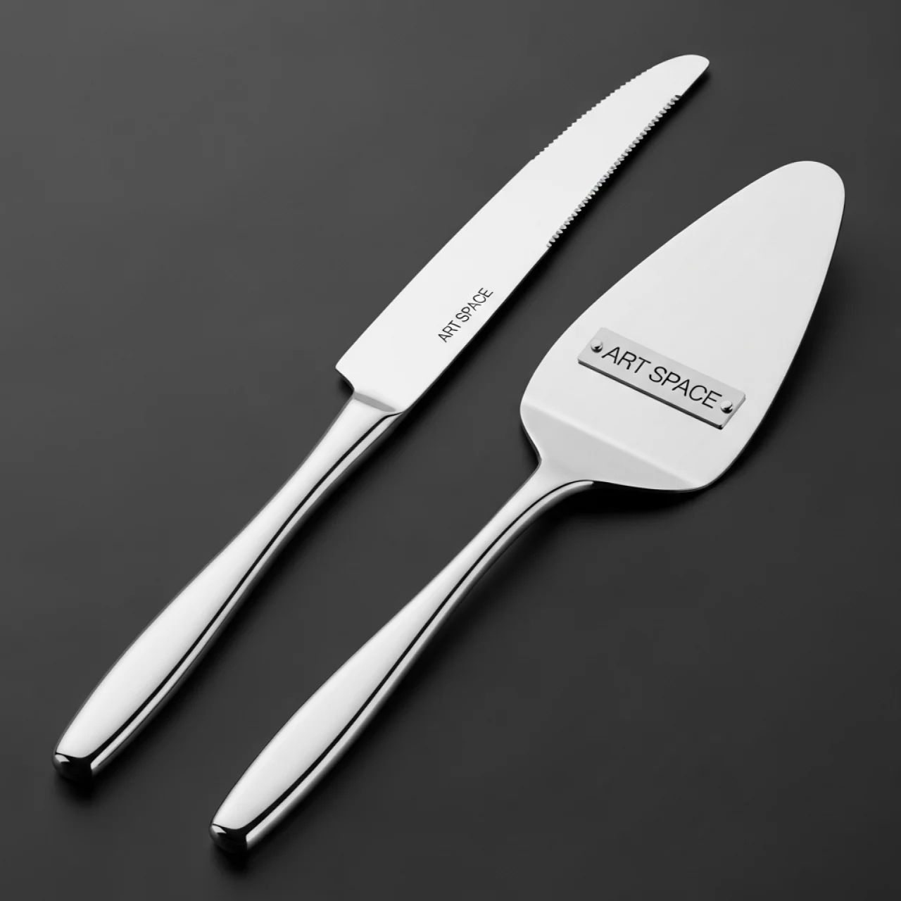 Аренда Набор для торта № 4 нож и лопатка в санатории «Металлург» — ART SPACE