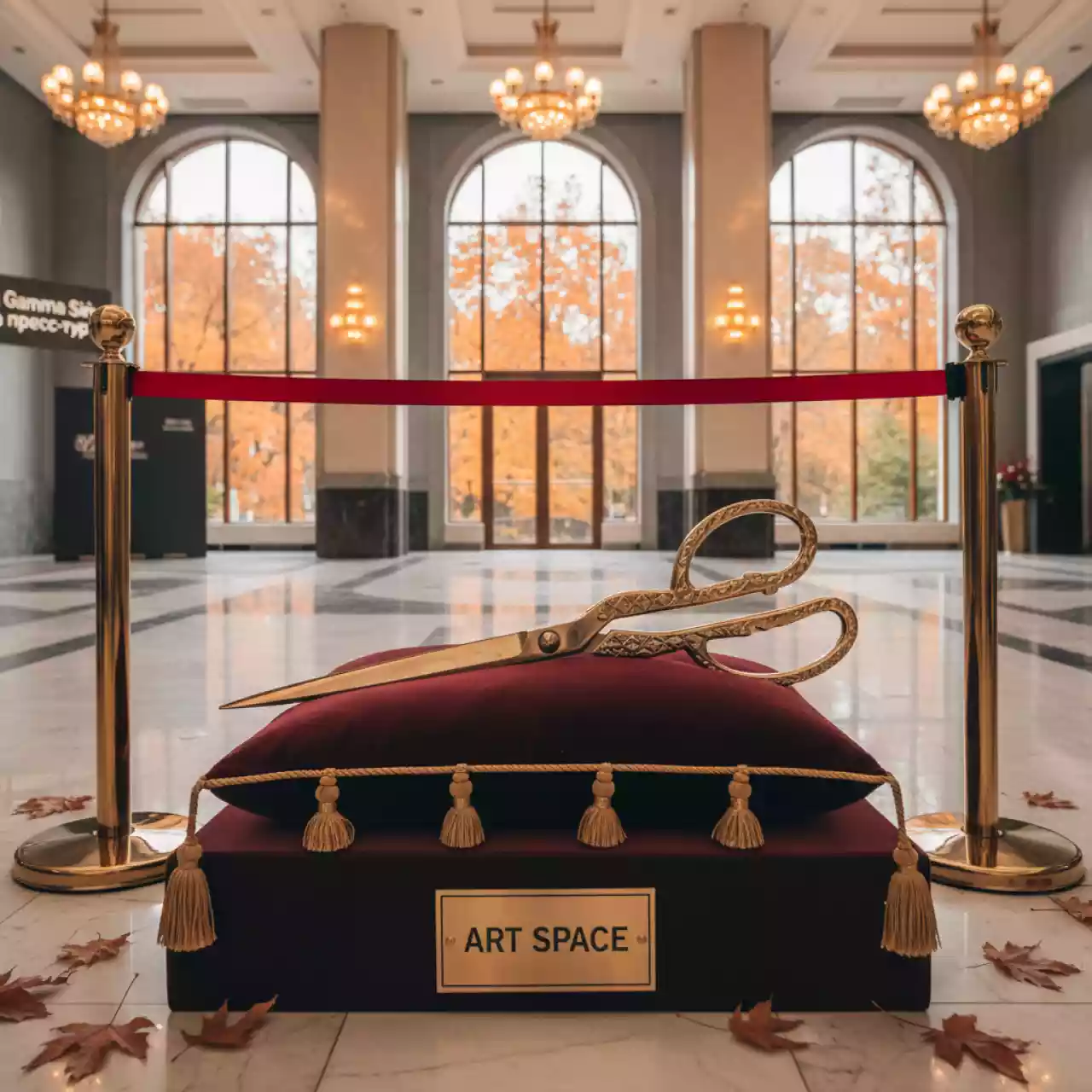 Аренда Набор для торжественного открытия в Gamma Sirius — ART SPACE