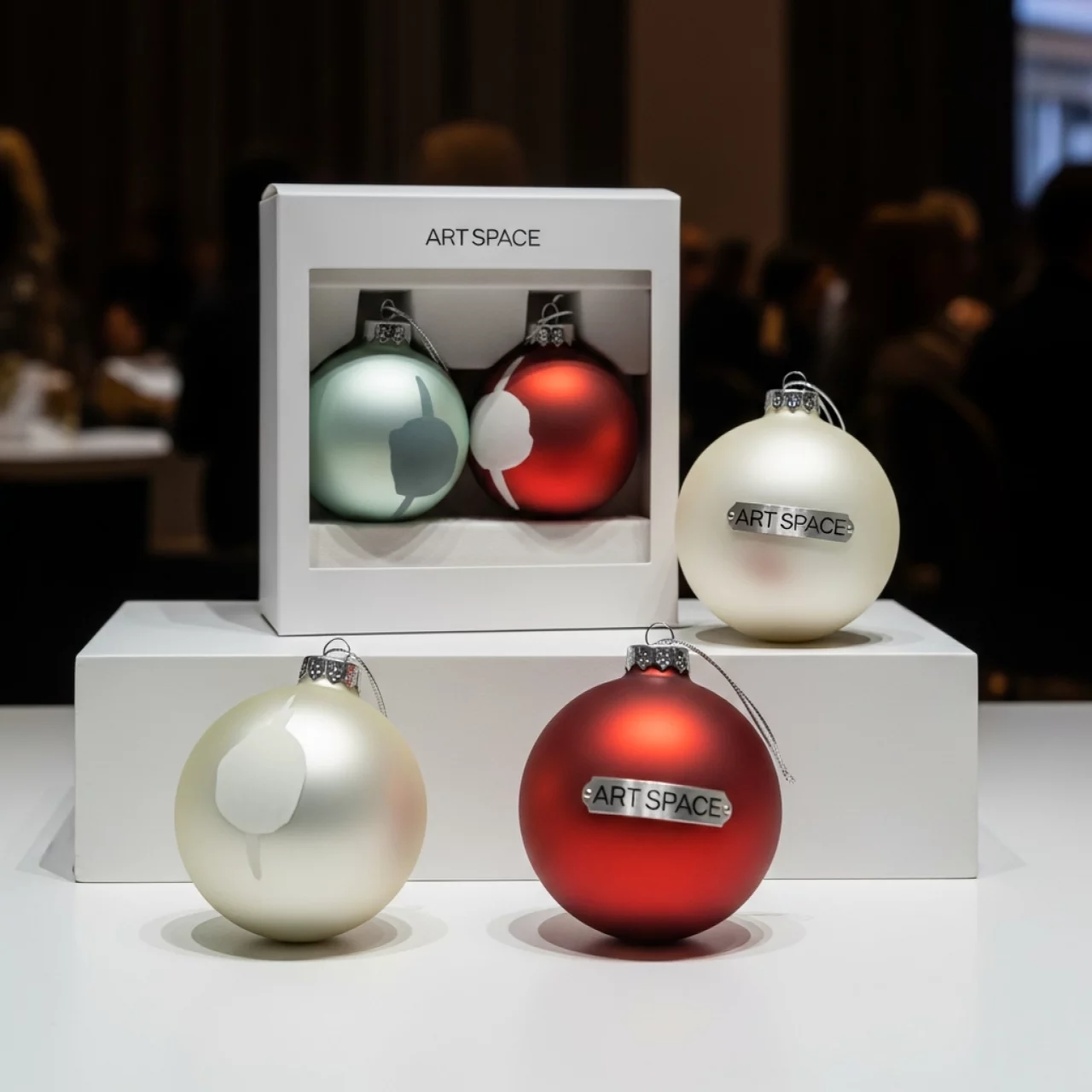 Аренда Набор елочных игрушек 4 штук в Сочи Парк Отеле — ART SPACE