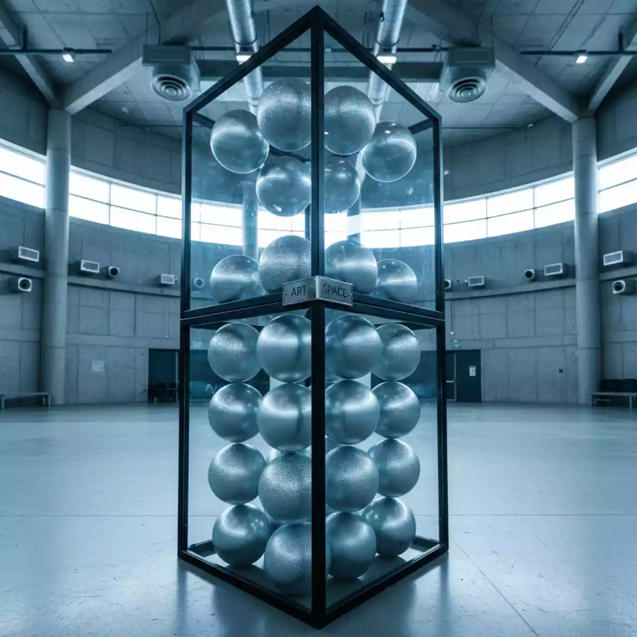 Аренда Набор ёлочных шаров Winter Glade пластик 6 см серебряный микс 24 шт в ледовом дворце «Роза Хутор» — ART SPACE