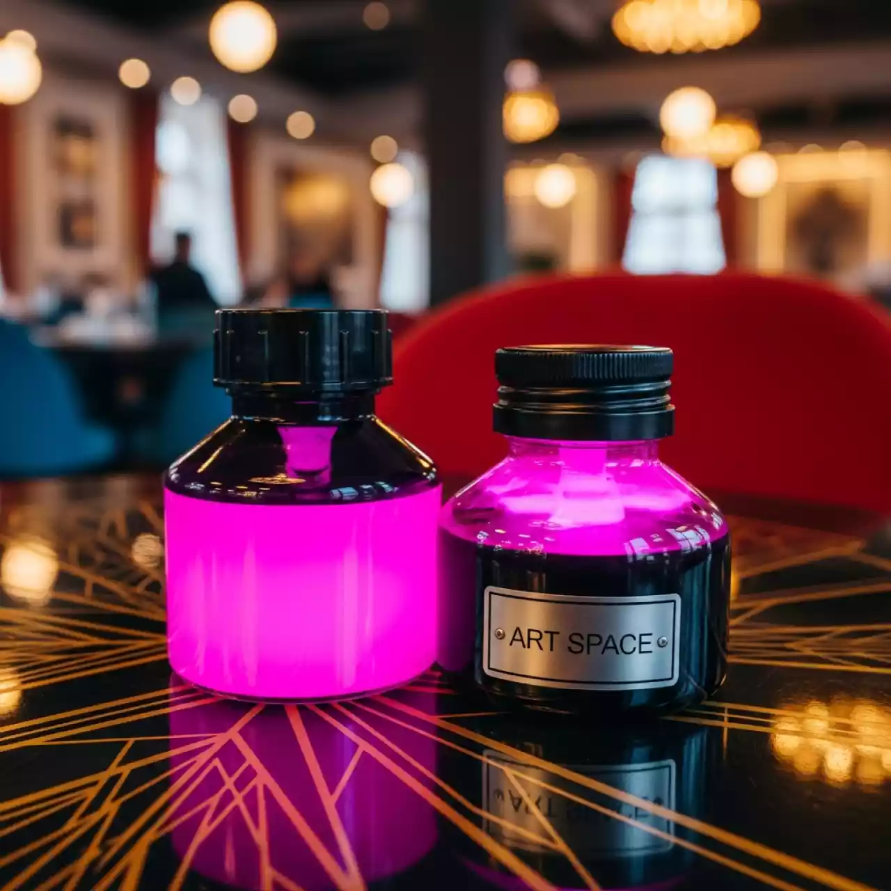 Аренда Набор флуоресцентных чернил Epson UltraChrome DS T46D 54 розовый 2х1 л в ресторане «Плакучая Ива» — ART SPACE