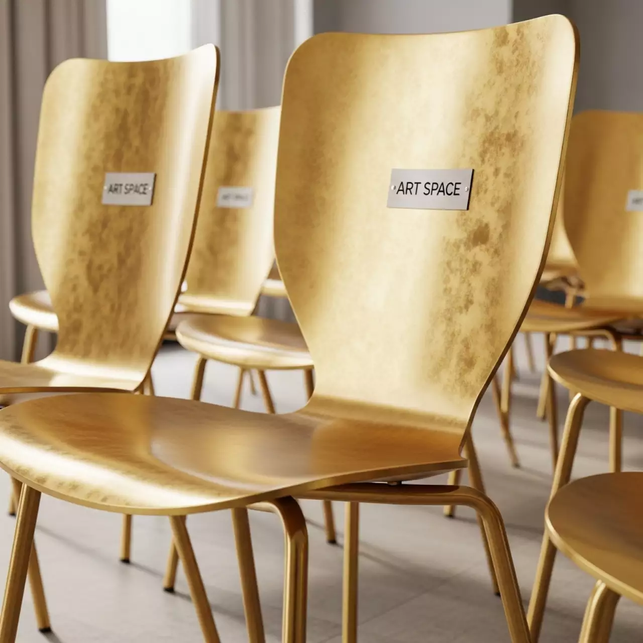 Аренда Набор Имс глянцевое золото 2 предмета в Bridge Resort — ART SPACE